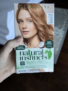 Natural Instincts 7RG Dark Rose Gold Blonde Hair Color Discontinued Color